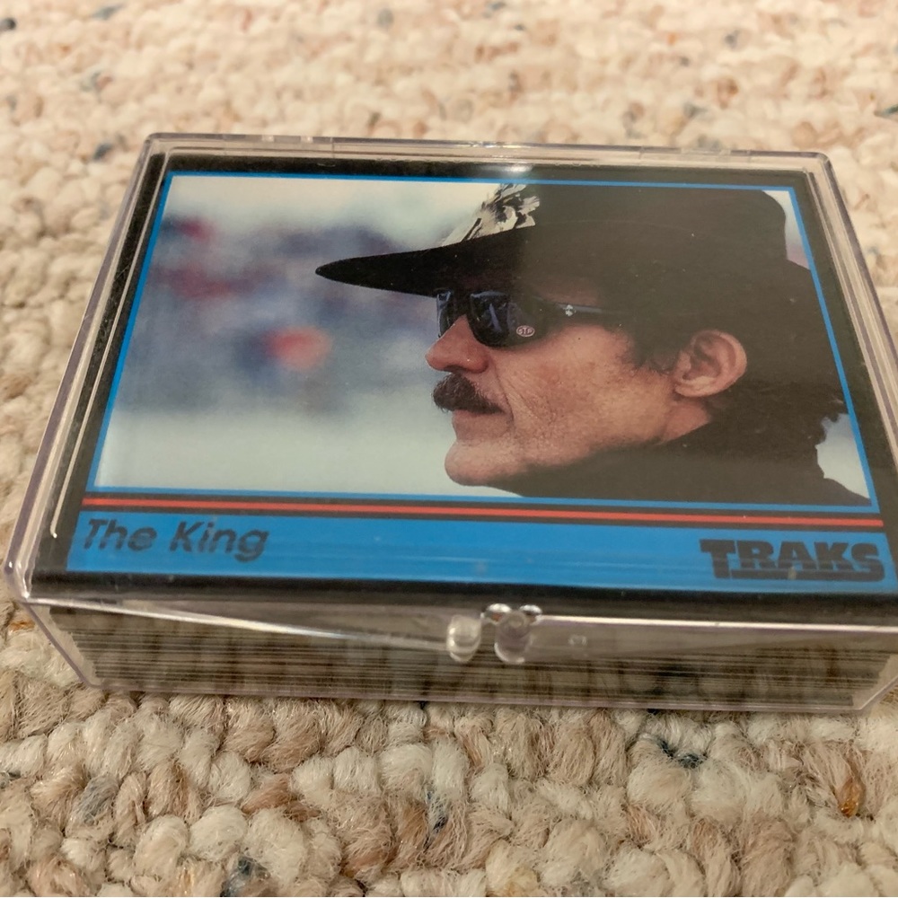 61 Traks NASCAR 1991 Trading Cards Perfect Condition